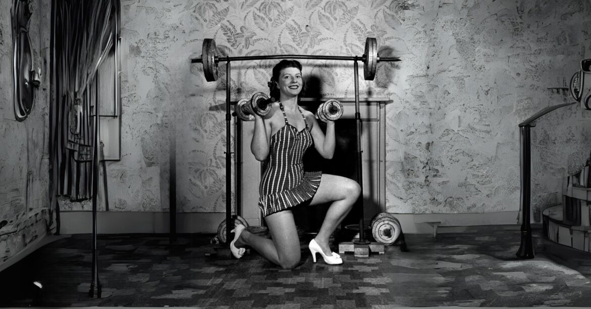 Woman Exercising