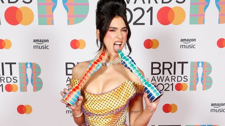 Dua Lipa most streamed artist in 2020