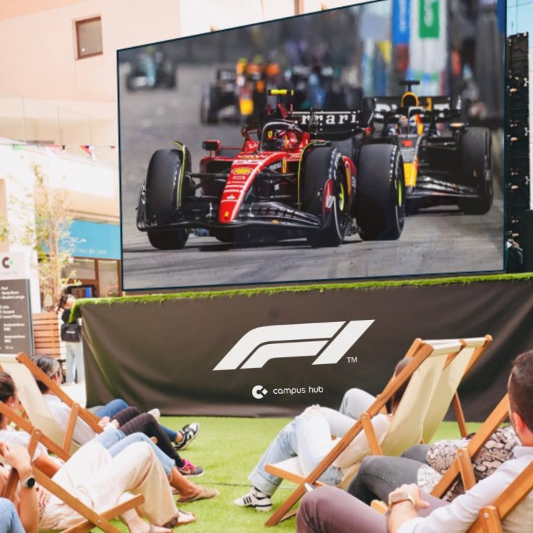 F1 Streaming at Campus Hub