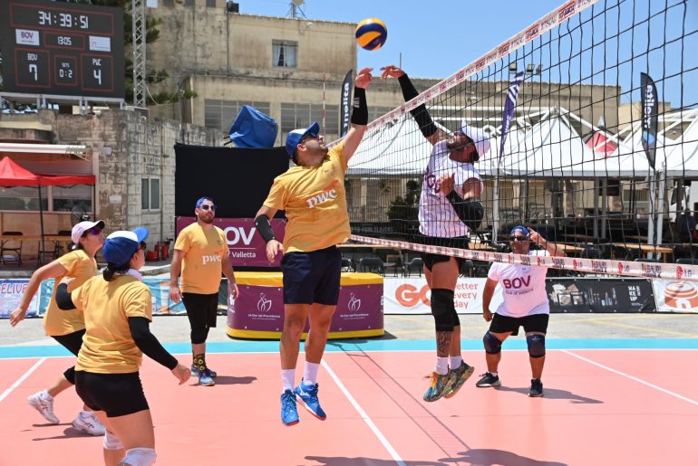 BOV Volleyball Marathon in aid of Id-Dar tal-Providenza