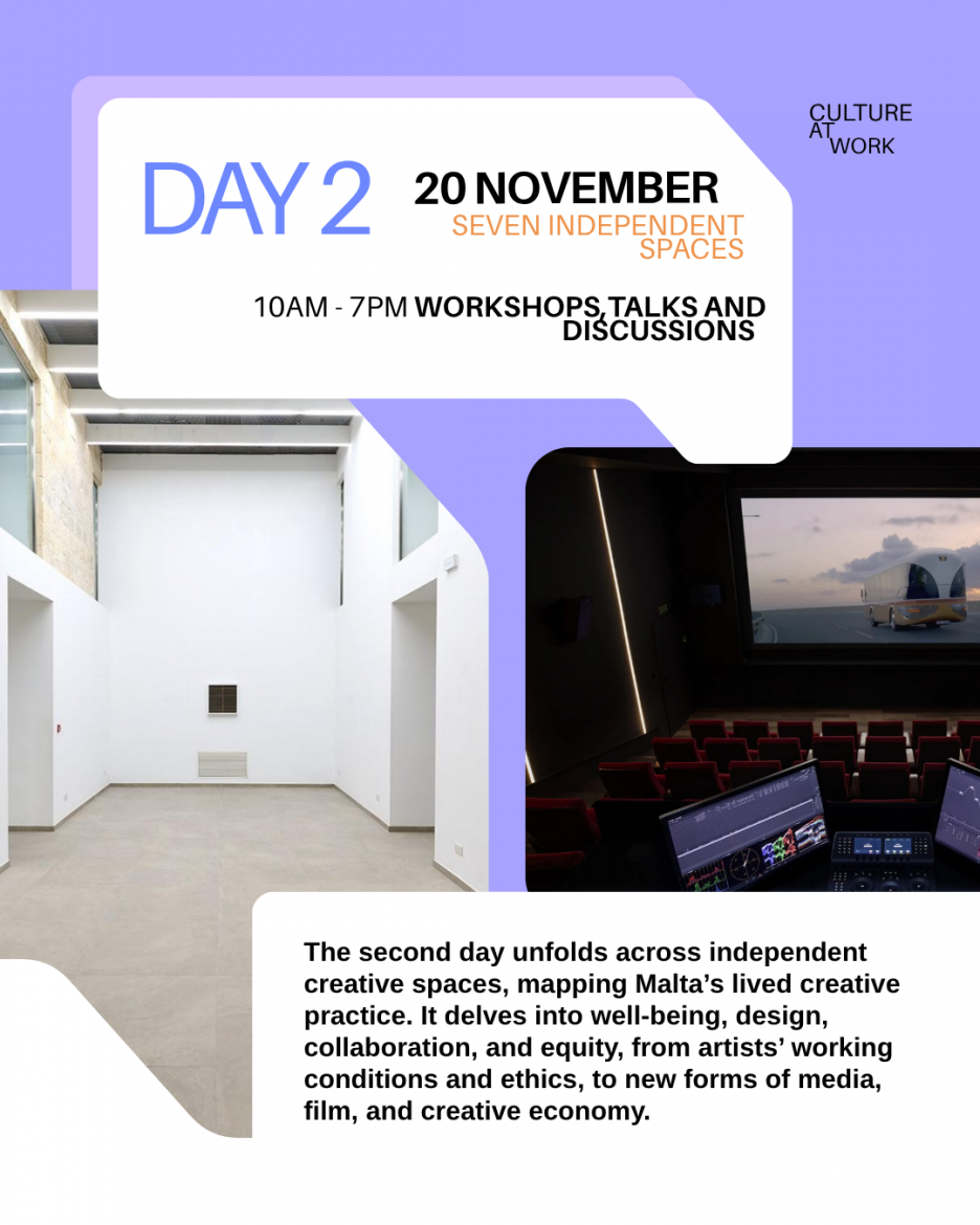 Malta's First Creative Unconference: Culture at Work - Vibe FM