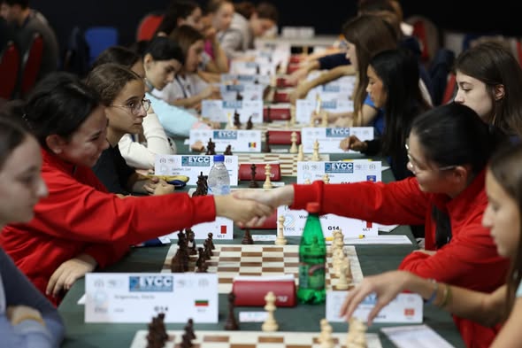 team at the European Youth Chess Championship