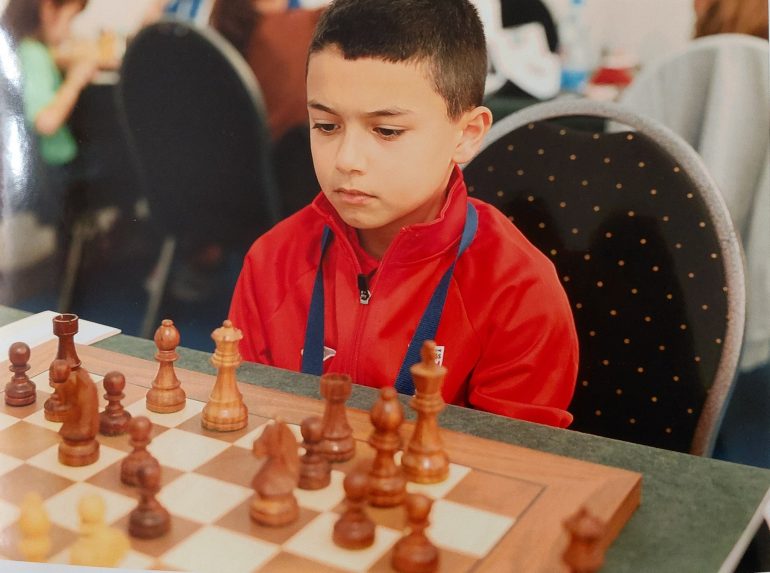 chess player at the European Youth Chess Championship